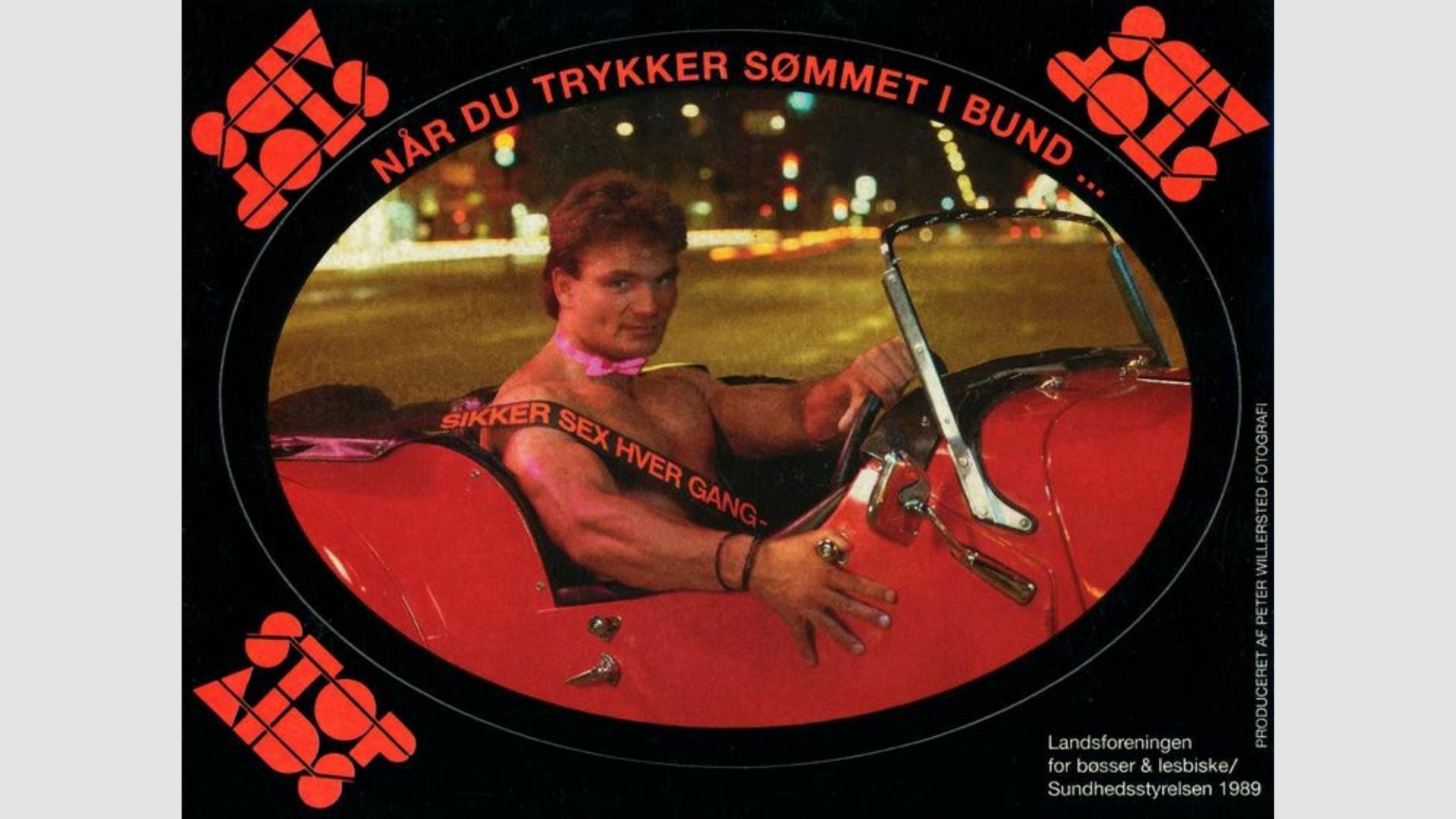 STOP AIDS, Landsforeningen for Bøsser og Lesbiske og Sundhedsstyrelsen: ”Når du trykker sømmet i bund... sikker sex hver gang.